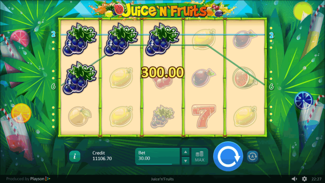 Онлайн аппарат Juice 'N' Fruits