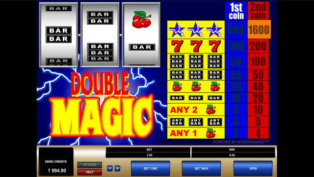 Популярный автомат Double Magic
