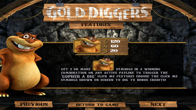 Онлайн аппарат Gold Diggers
