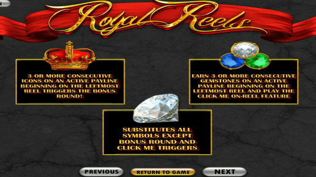 Игровой слот Royal Reels