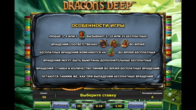 Популярный слот Dragon's Deep