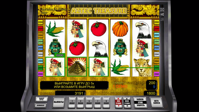 Онлайн автомат Aztec Treasure