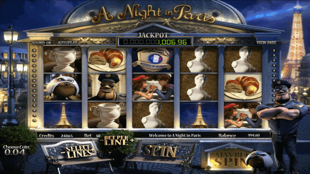 Онлайн автомат A Night In Paris